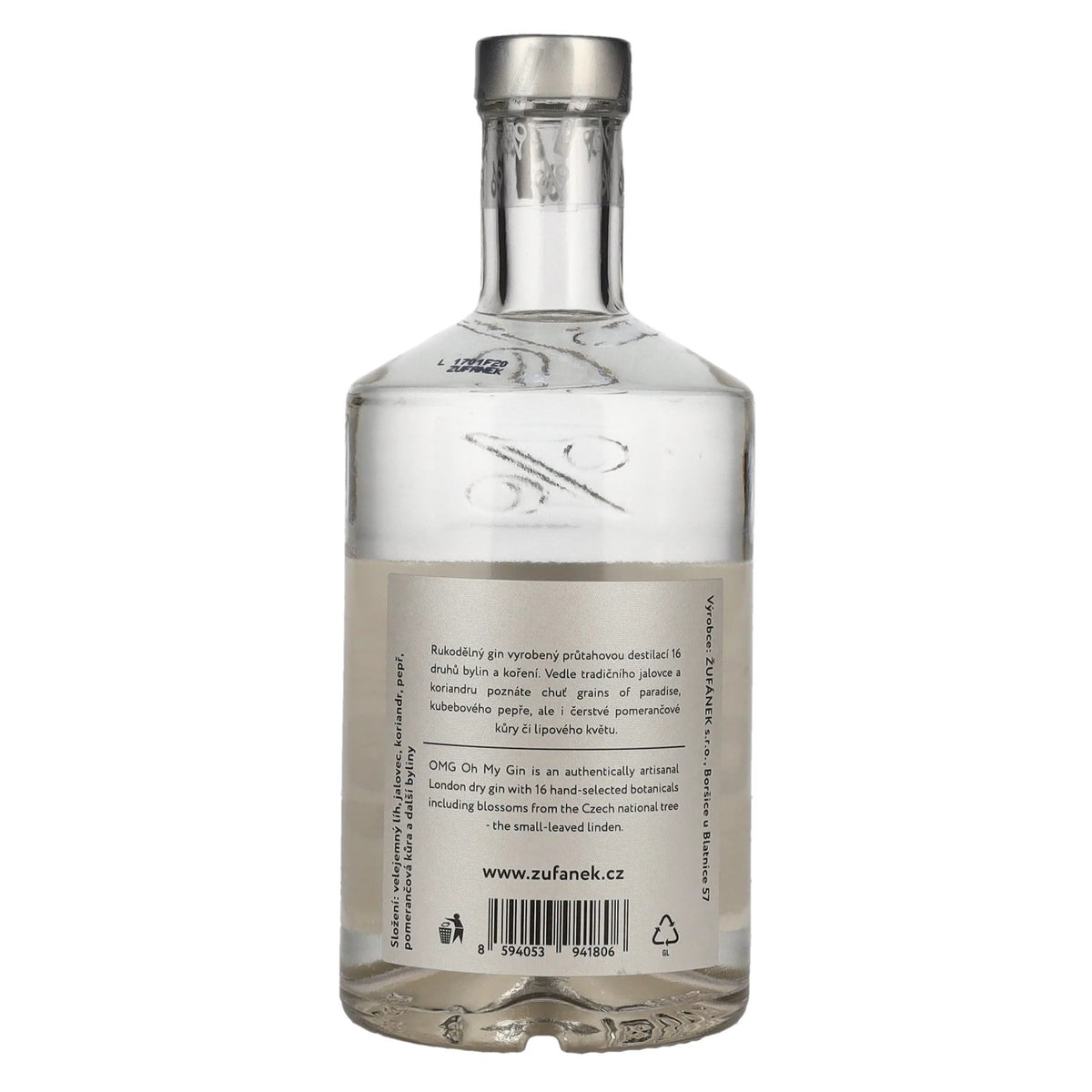 Žufánek OMG Oh My Gin 45% Vol. 0,5l