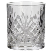 Tasse ILIOS en verre cristal « Graffity Blues », 31 cl