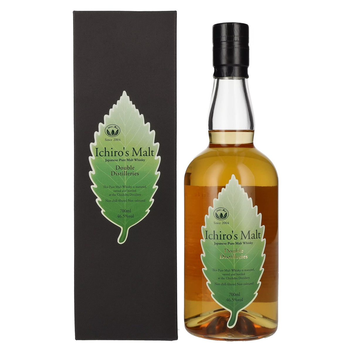 Chichibu Ichiro's Malt Double Distilleries Japanese Pure Malt Whisky 46,5% Vol. 0,7l in gift box