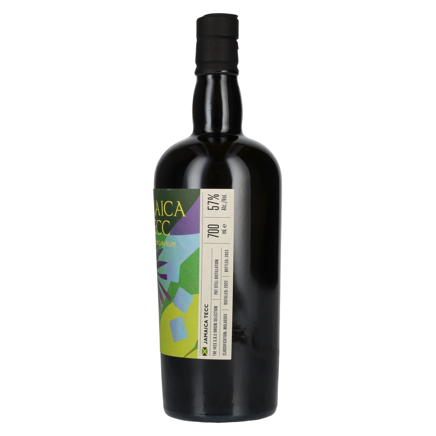 1423 S.B.S JAMAICA TECC Single Origin Rum 2022 57% vol. 0,7l
