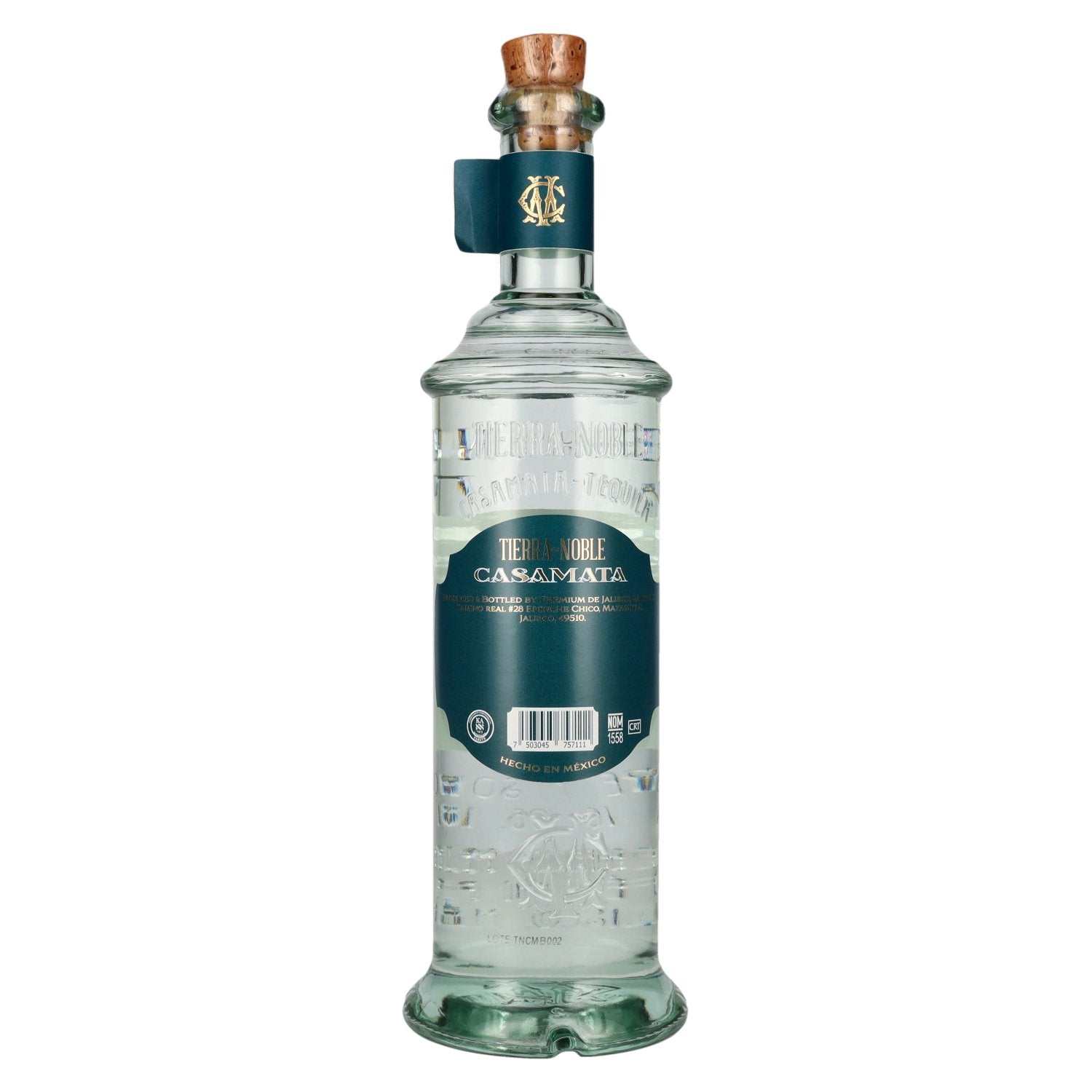Tierra-Noble CASAMATA Blanco Tequila 100% Agave de Azul 40% Vol. 0,7l