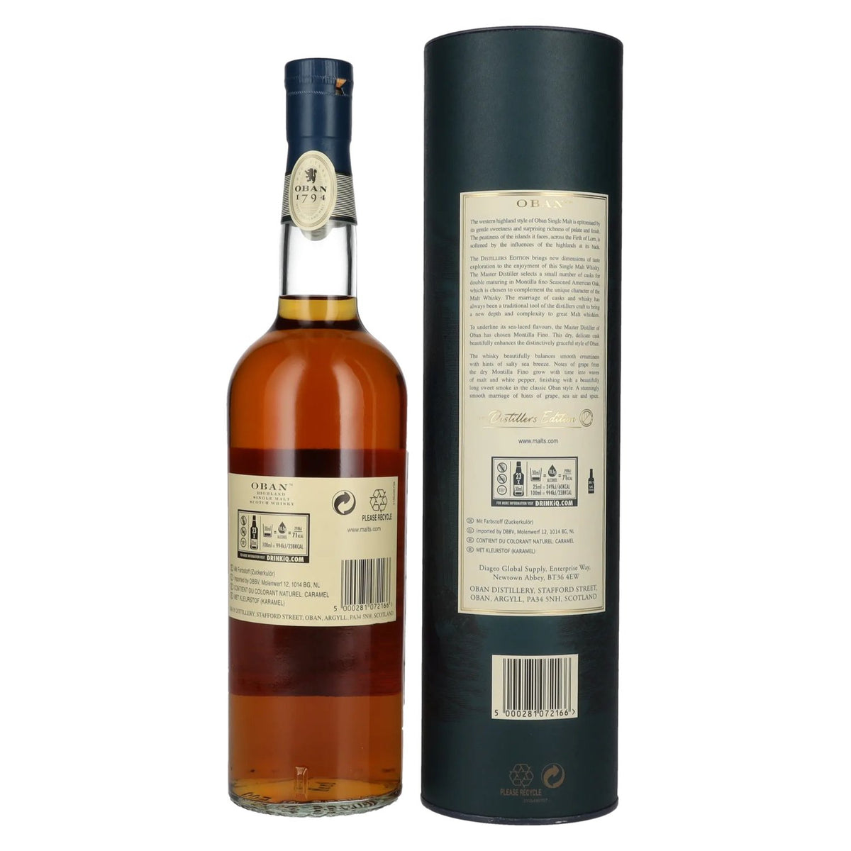 Oban The Distillers Edition Double Matured 43% Vol. 0,7l in Geschenkbox