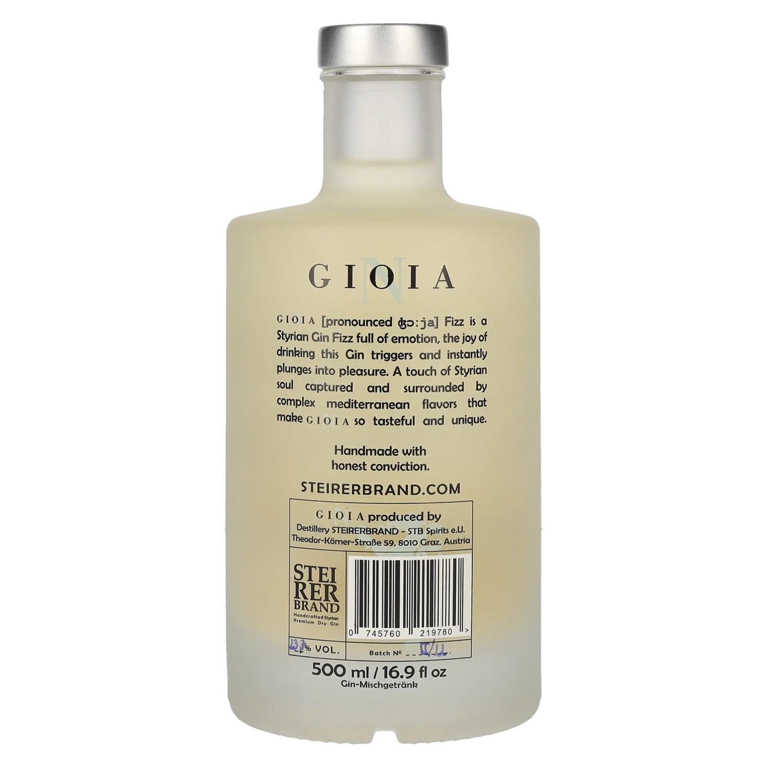 GIOIA Gin Fizz 23,7% Vol. 0,5l