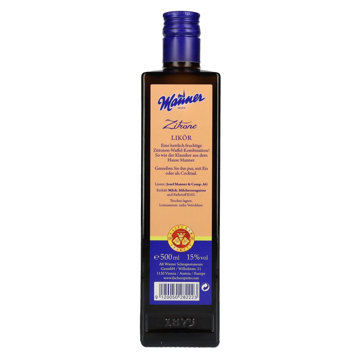 Manner Zitrone Likör 15% Vol. 0,5l