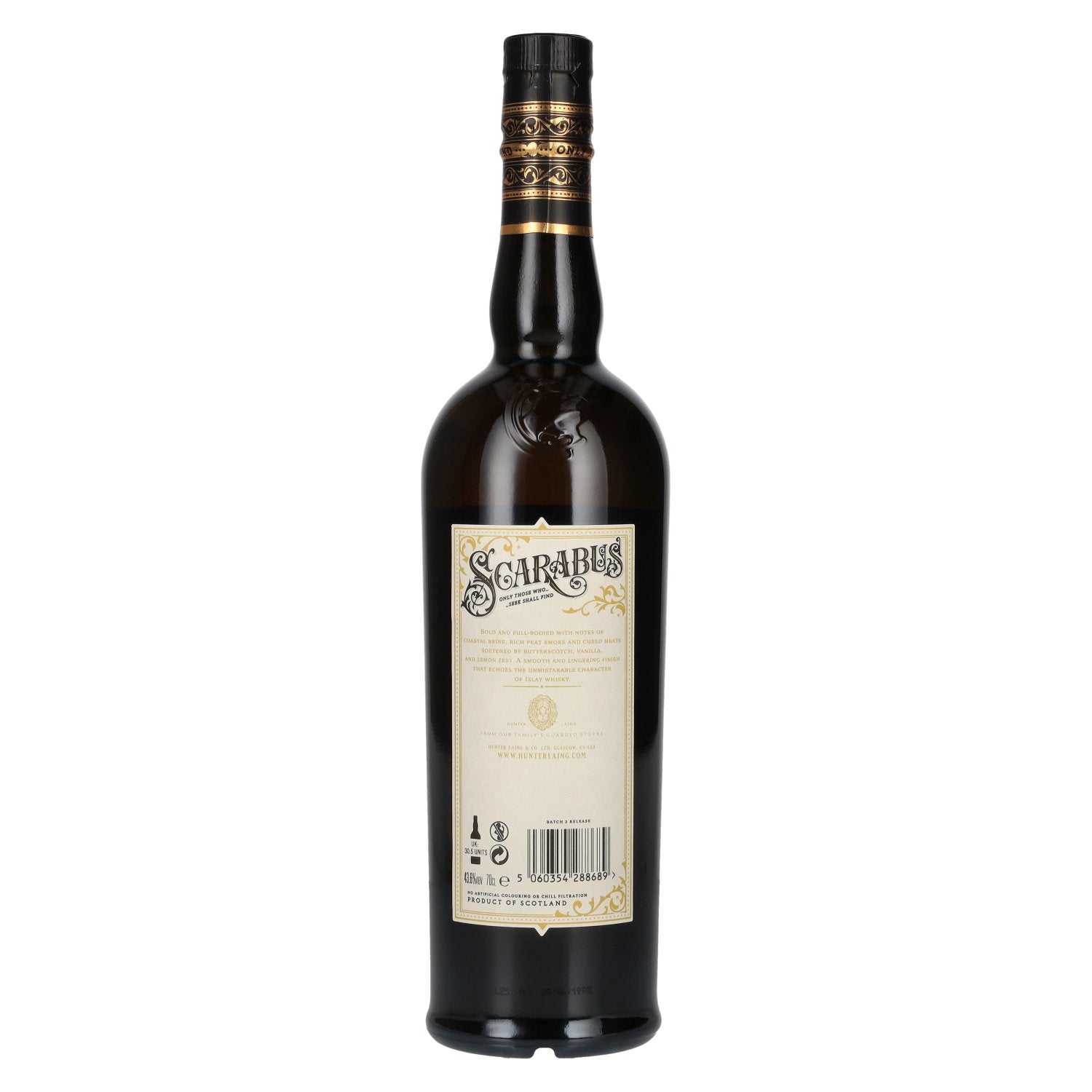 Hunter Laing SCARABUS 30 Years Old Islay Single Malt 43,6% Vol. 0,7l