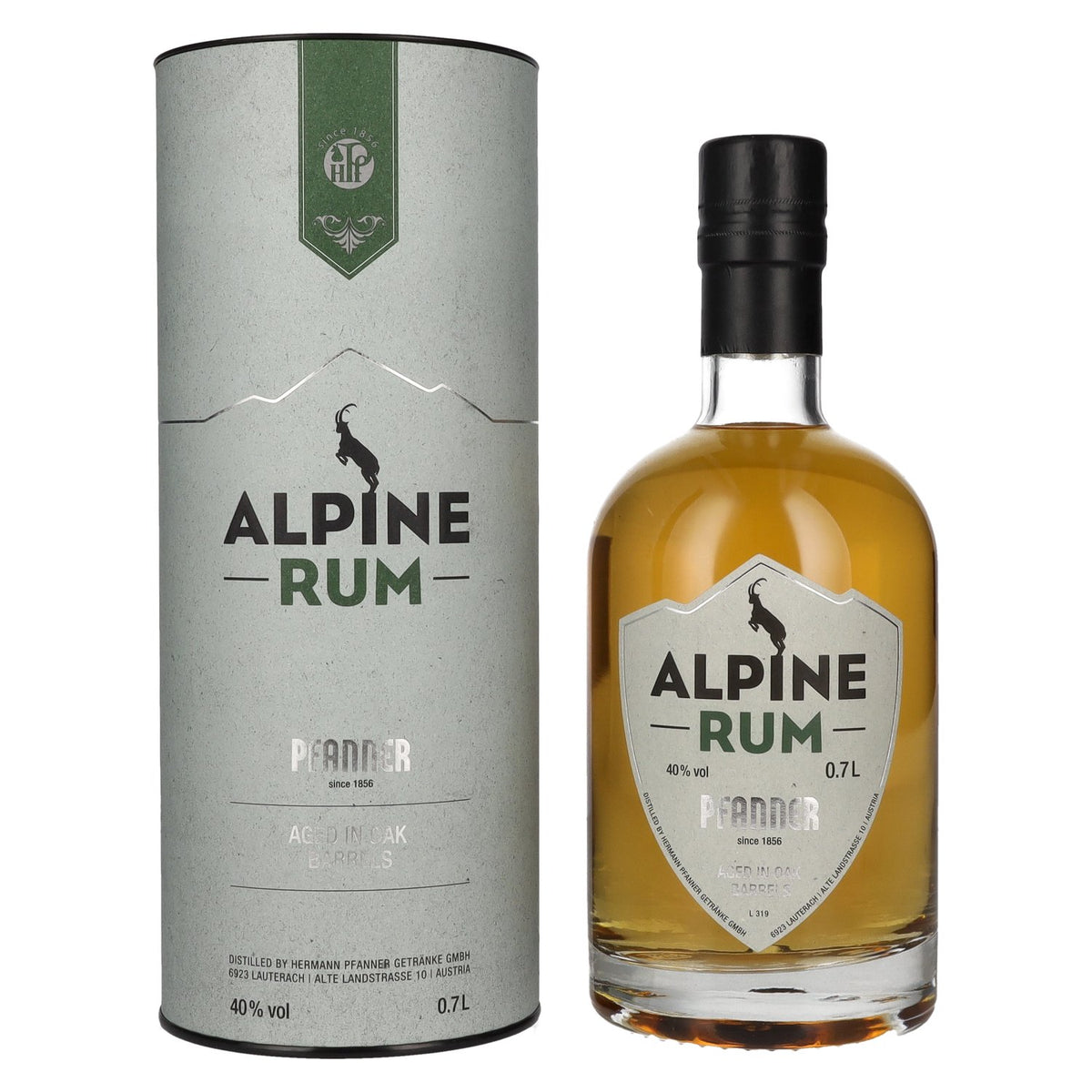 Pfanner Alpine Rum 40% vol. 0,7l en boîte cadeau