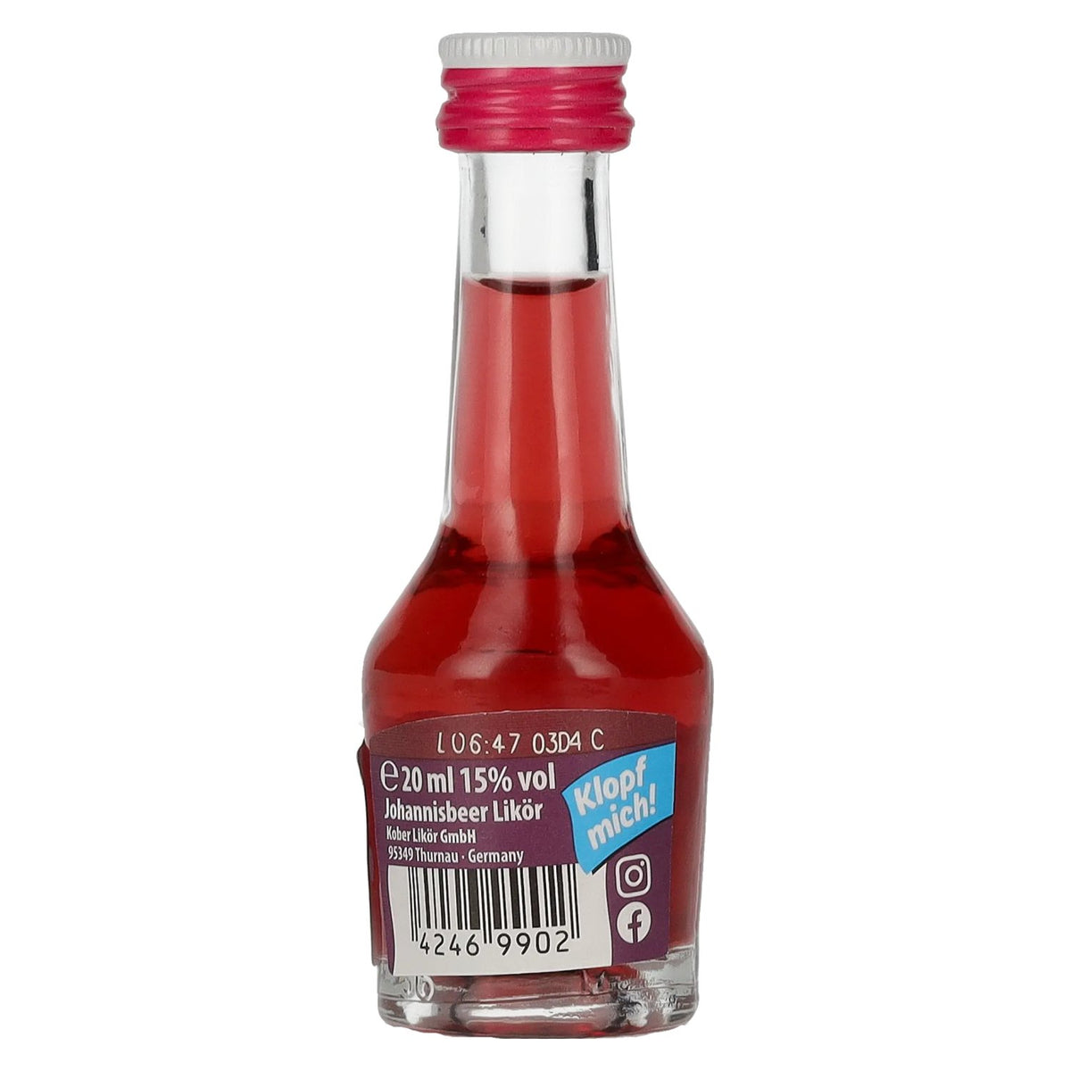 Kleiner Klopfer Currant 15% Vol. 0,02l