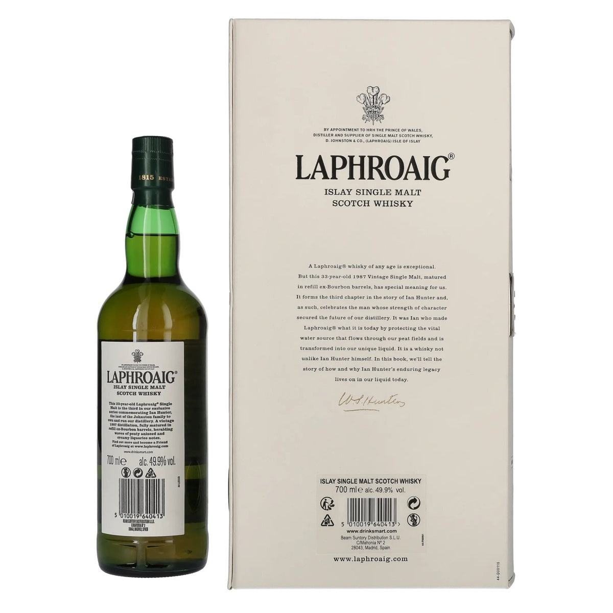 Laphroaig 33 Years Old The Ian Hunter Story Book 3 : Source Protector Limited Edition 49,9% vol. 0,7l en coffret cadeau