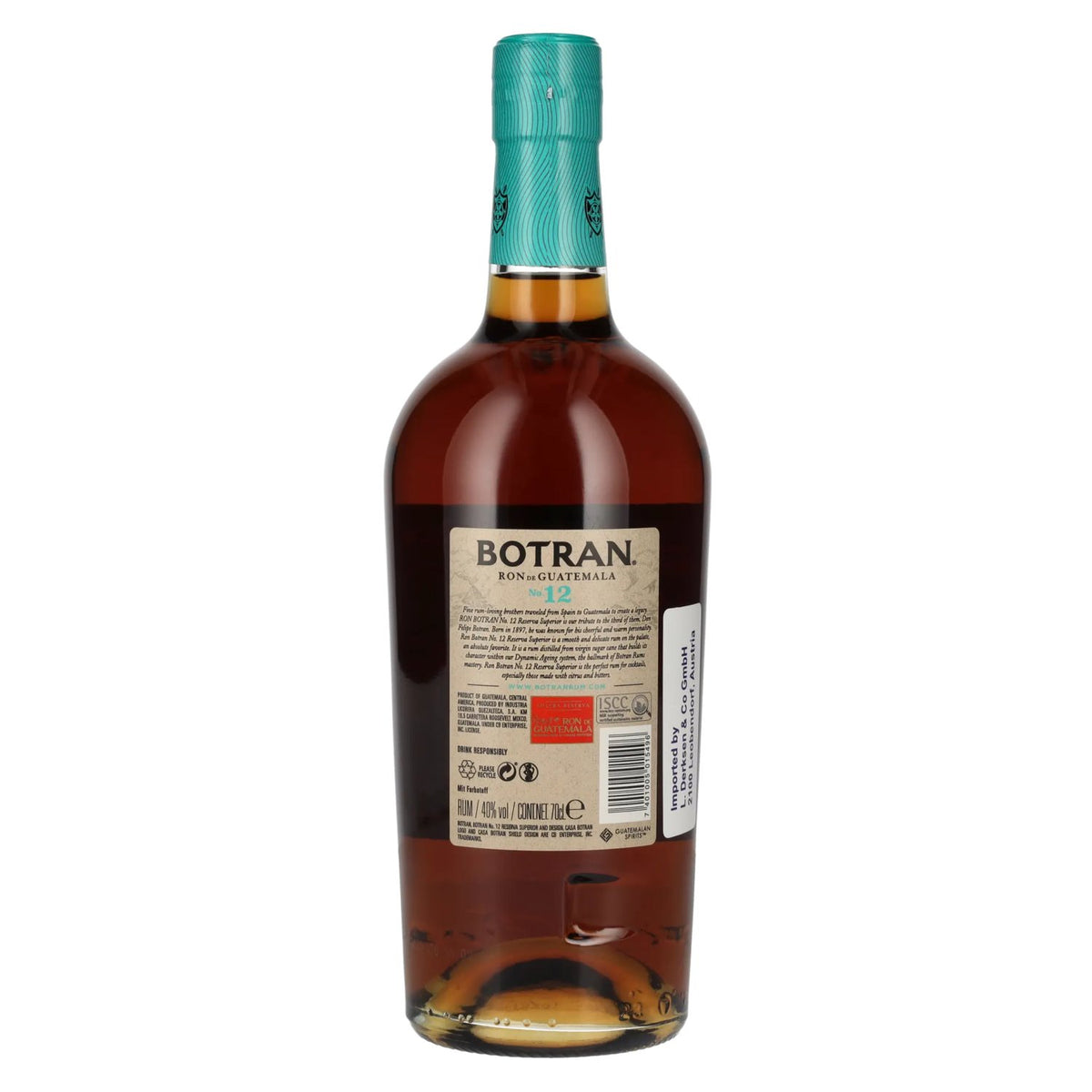 Botran Ron Botran de Guatemala No. 12 Reserva Superior 40% Vol. 0,7l