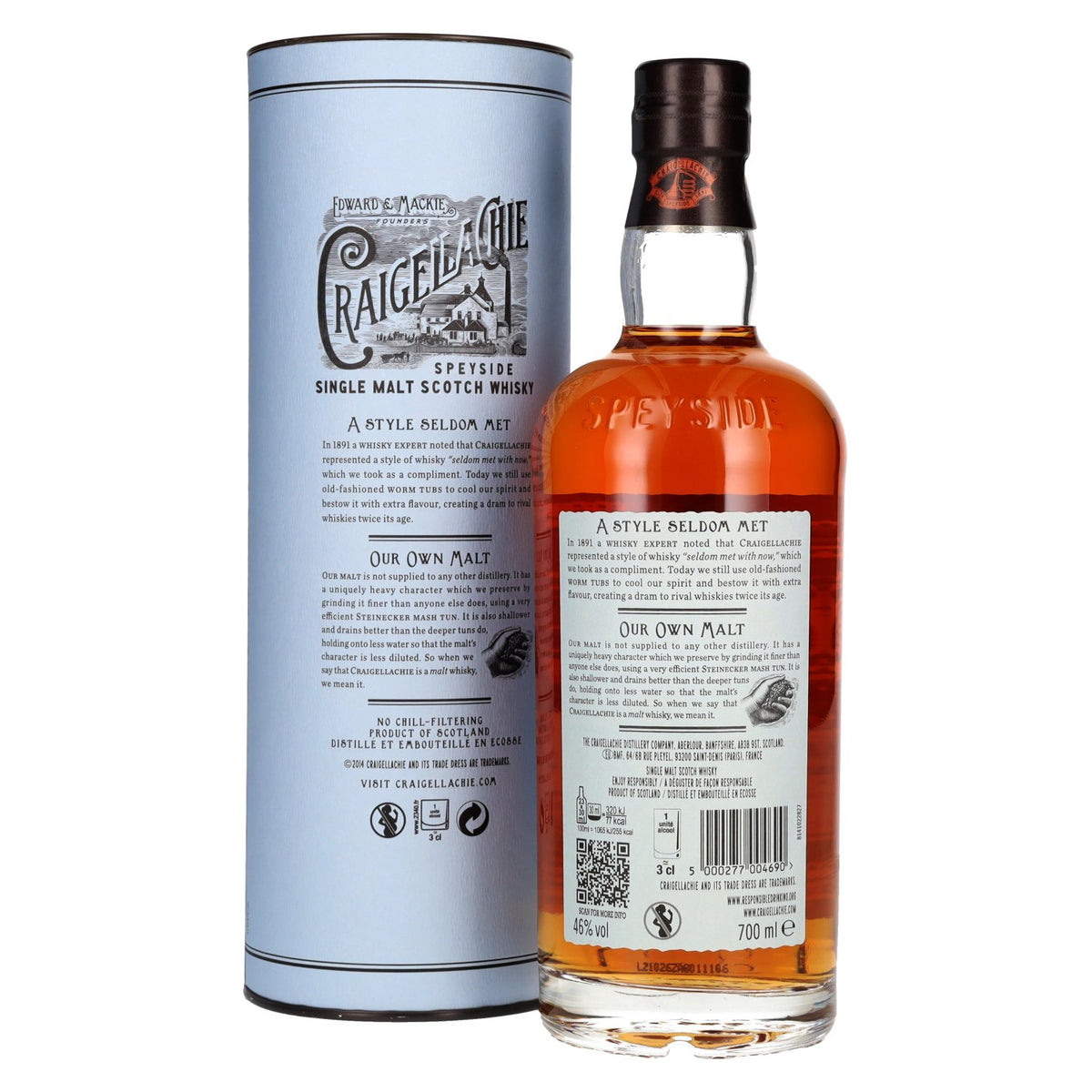 Craigellachie 17 Years Old Speyside Single Malt 46% Vol. 0,7l in Geschenkbox