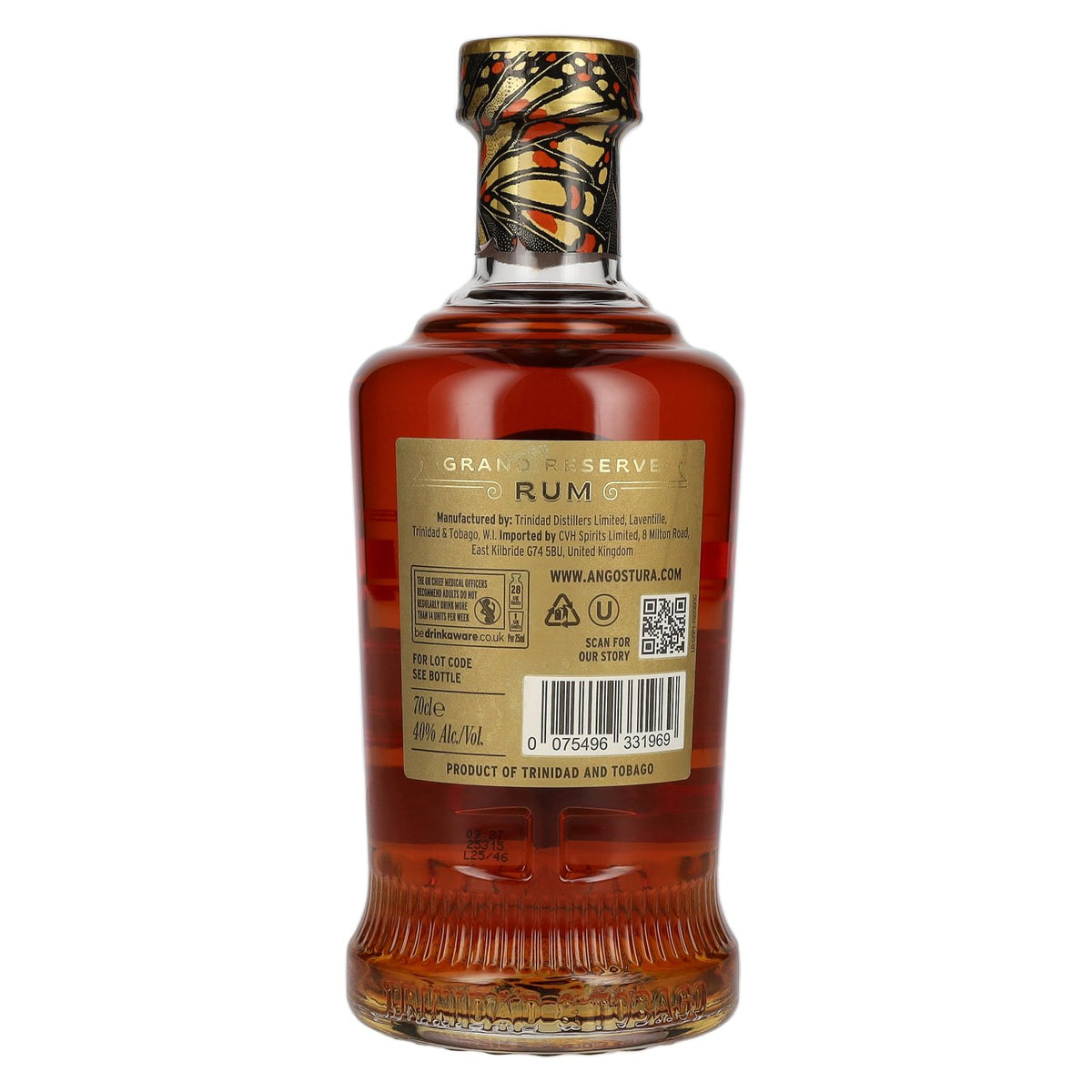 Angostura 1919 Premium Gold Rum Deluxe Aged Blend 40 % vol. 0,7 l