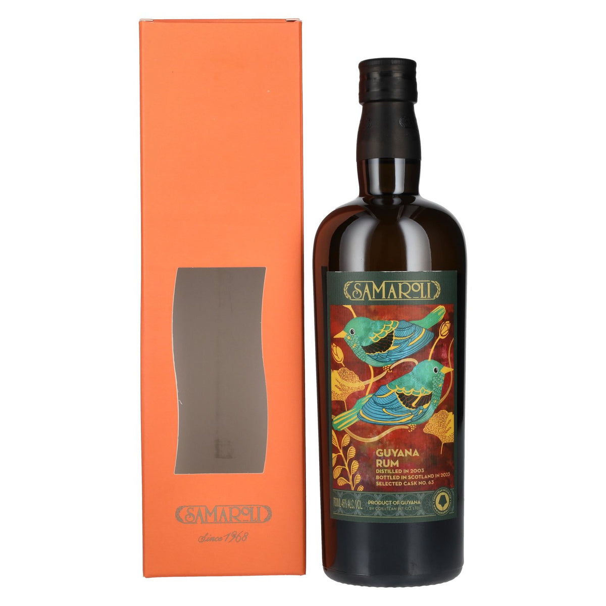 Samaroli Guyana Rum 2003 46% vol. 0,7l en boîte cadeau