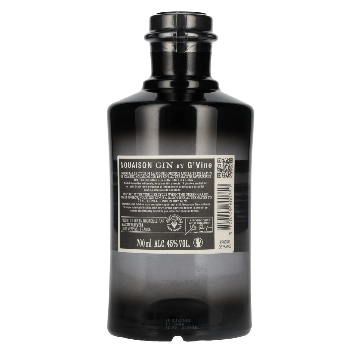 G'Vine Gin de France NOUAISON 45% Vol. 0,7l