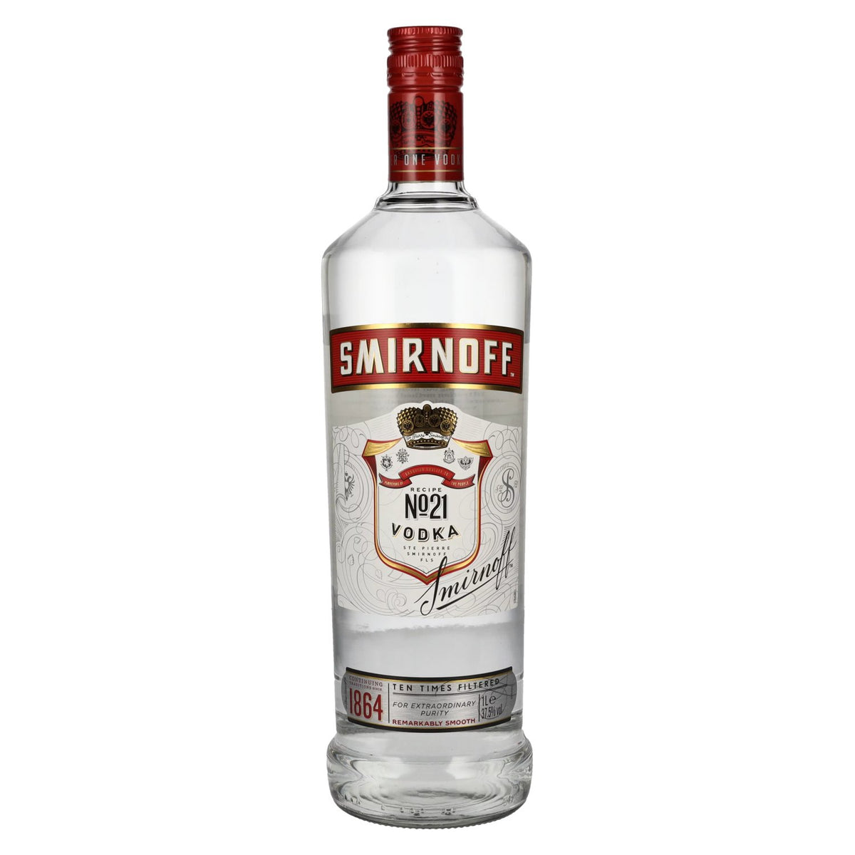 Smirnoff No. 21 Vodka 37,5% vol. 1l