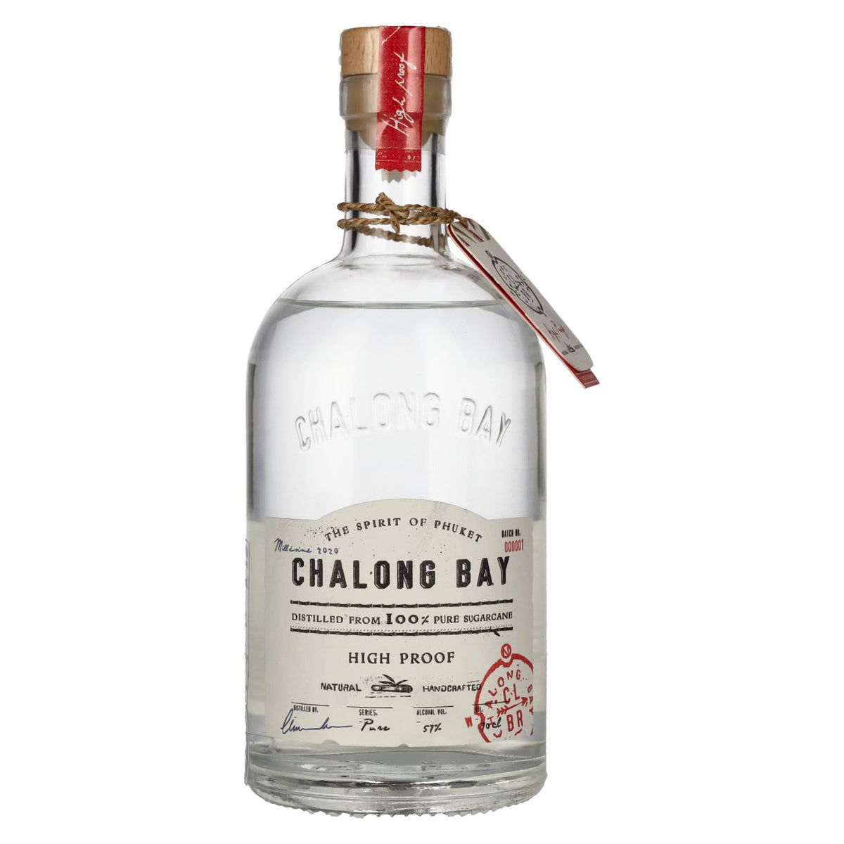 Chalong Bay HIGH PROOF Rum 57% vol. 0,7l