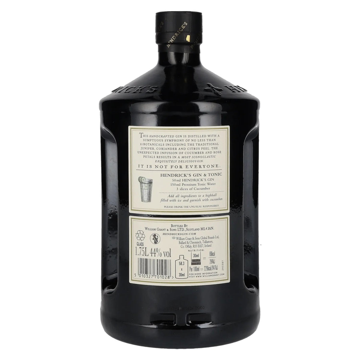 Hendrick's Gin 44% Vol. 1,75l