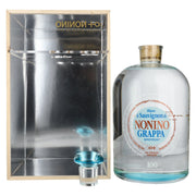 Nonino Grappa Monovitigno il Sauvignon di Blanc 41% vol. 6,3l en caisse bois avec pompe doseuse