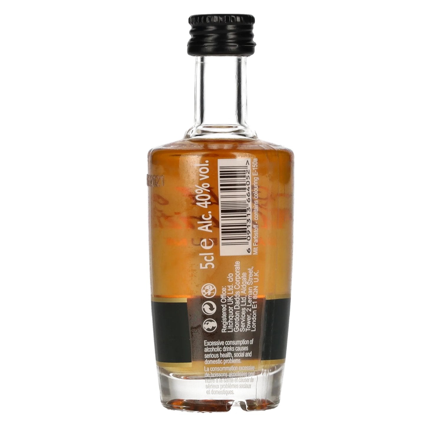 Gold of Mauritius 5 Solera Dark Rum 40% Vol. 0,05l