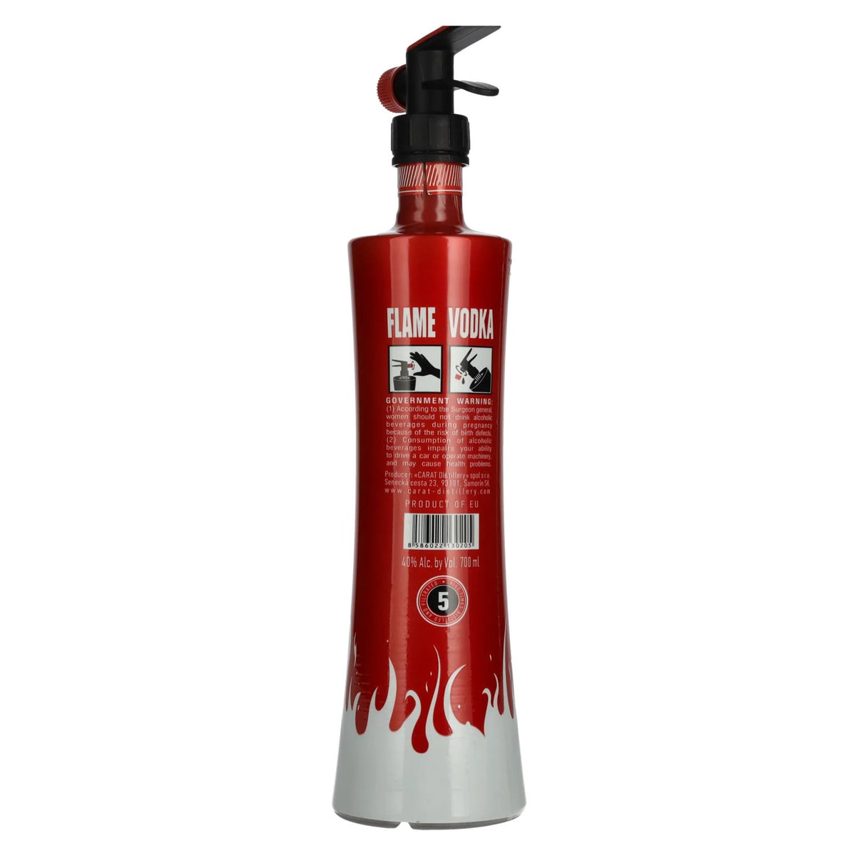 THE FLAME Vodka 40% Vol. 0,7l