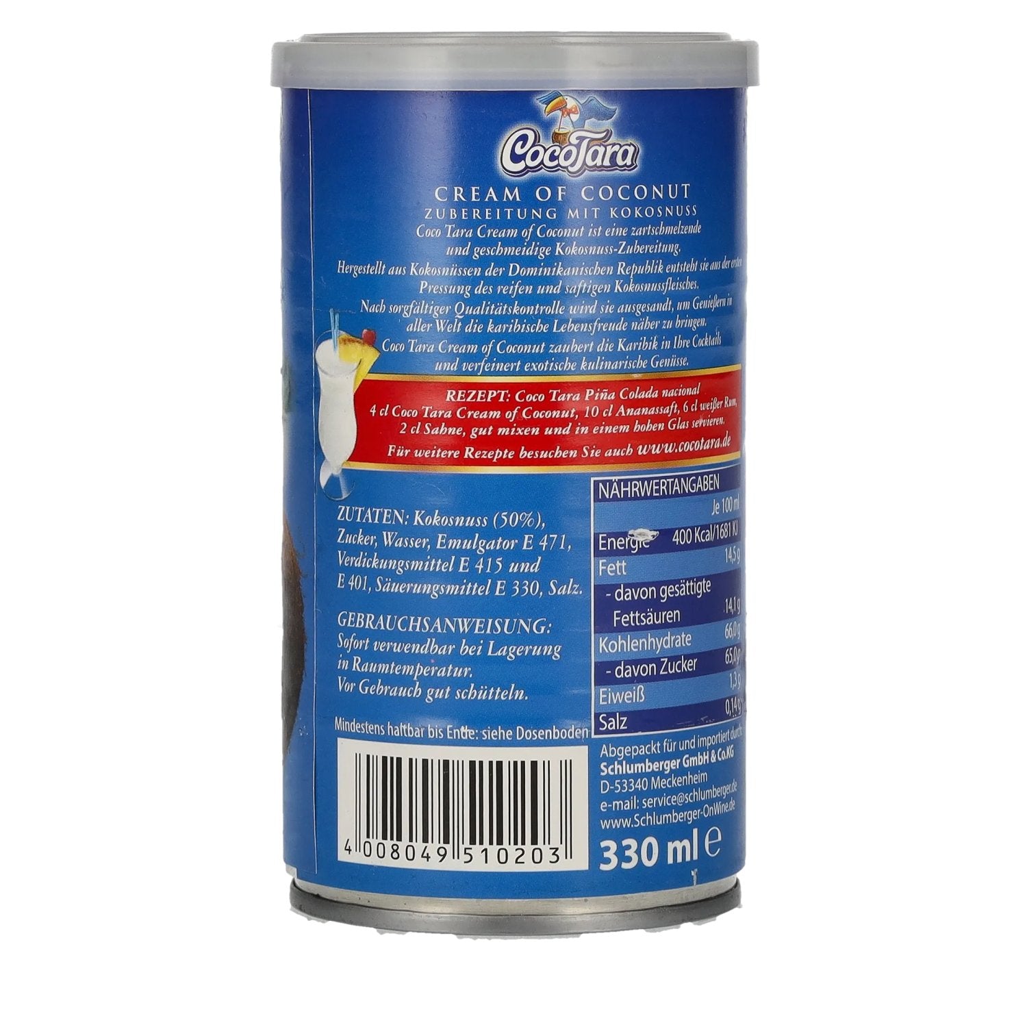 Coco Tara Crème de noix de coco 0,33l