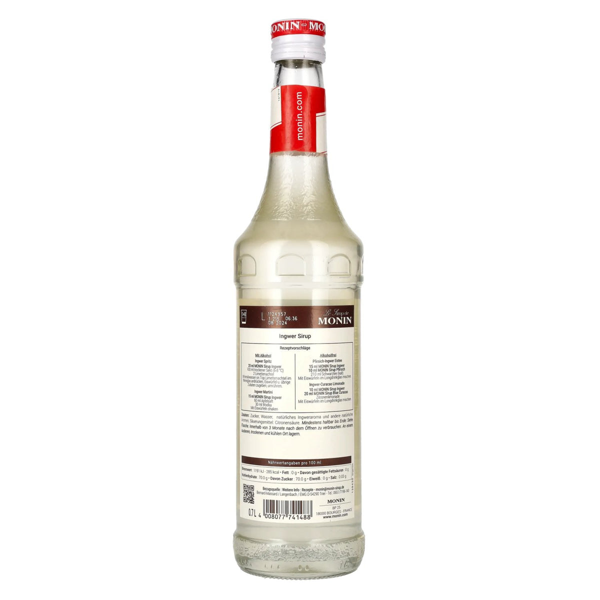 Le Sirop de Monin INGWER 0,7l