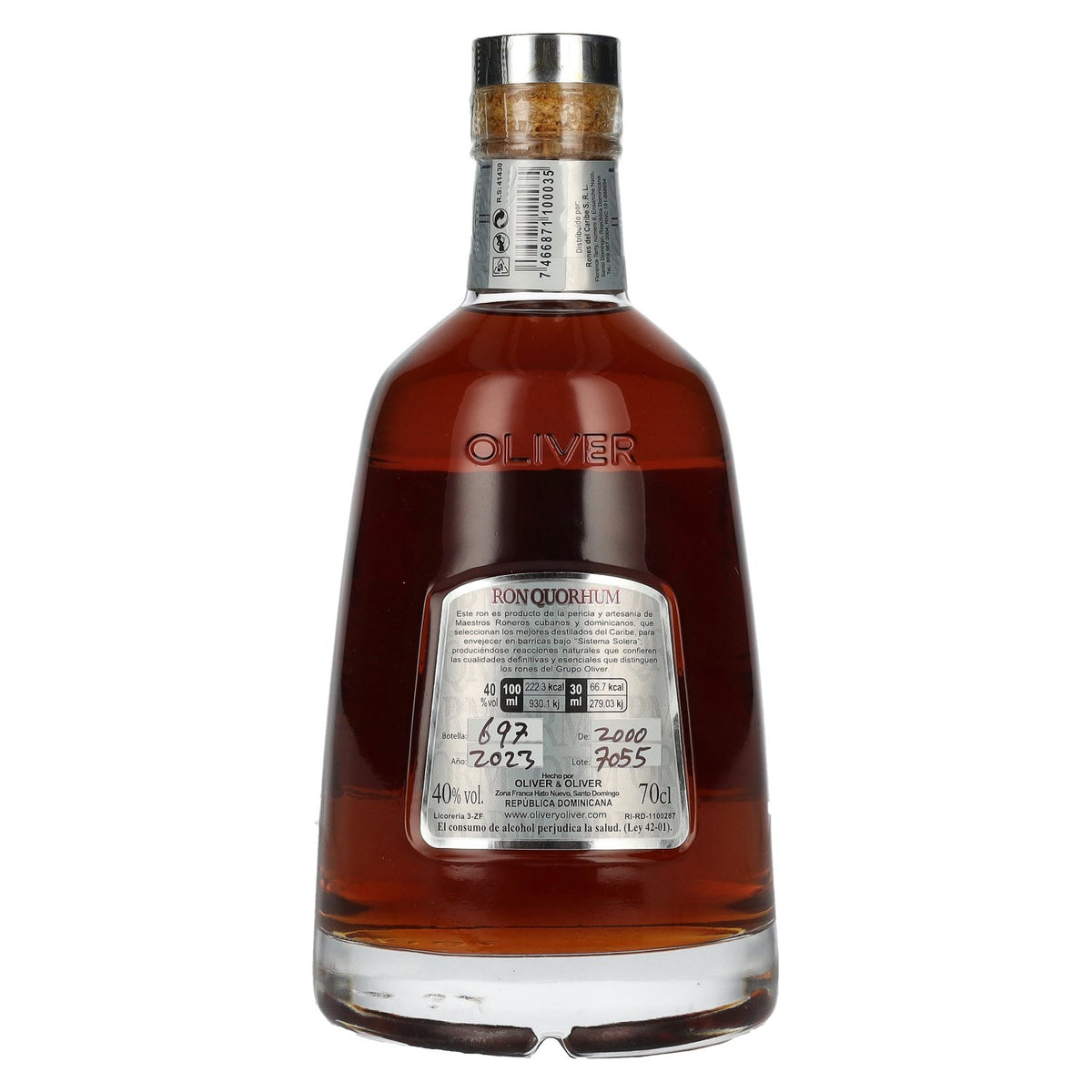 Ron Quorhum 23 Solera 40% ABV 0.7l