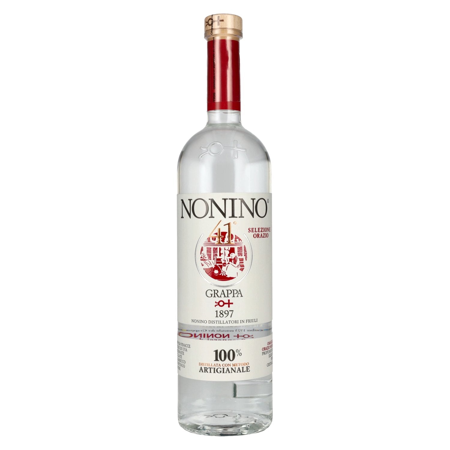 Nonino Grappa Tradizione Selezione Orazio 41 % vol. 1 l