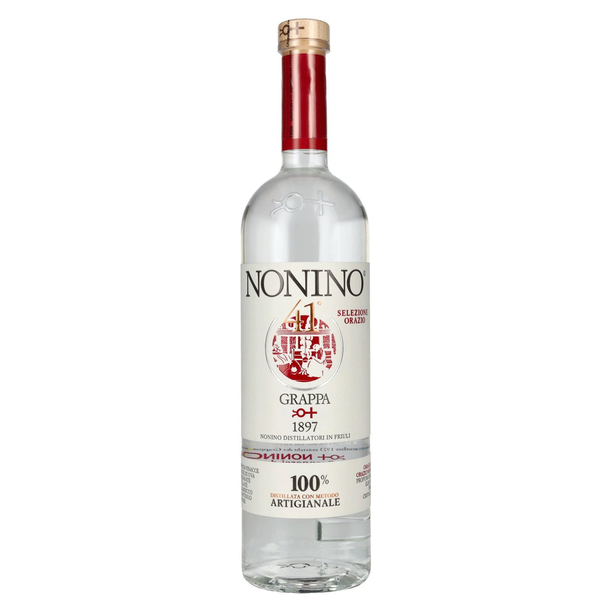 Nonino Grappa Tradizione Selezione Orazio 41 % vol. 1 l