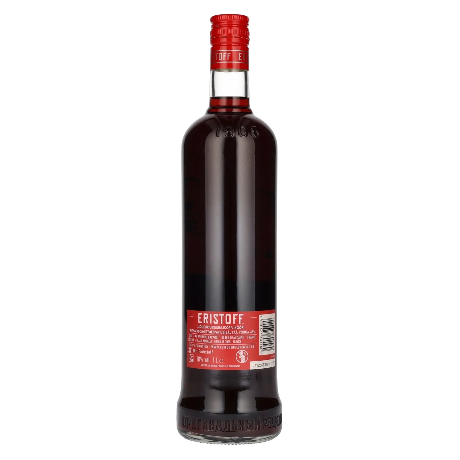Eristoff Red Sloe Berry 18% vol. 1l