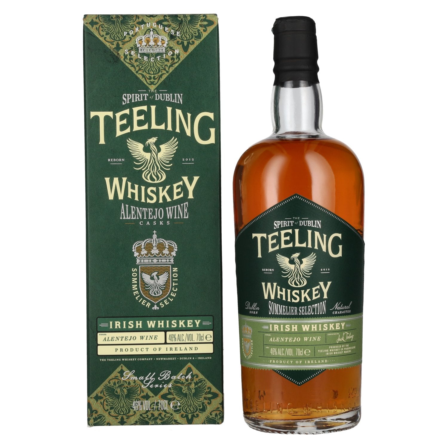 Teeling Whiskey Portuguese Selection ALENTEJO WINE Cask 46% Vol. 0,7l in gift box
