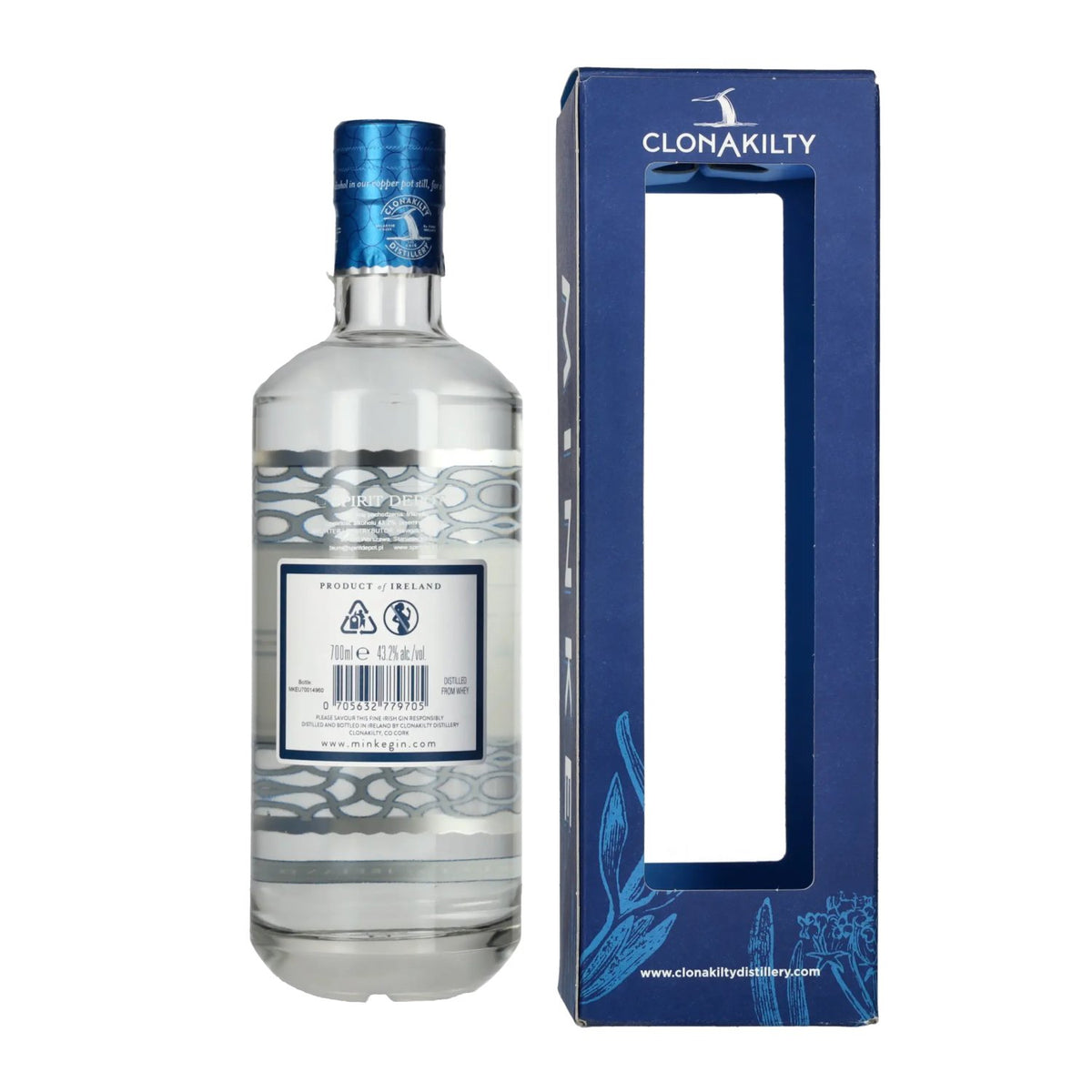 Minke Irish Gin 43,2% Vol. 0,7l in Geschenkbox