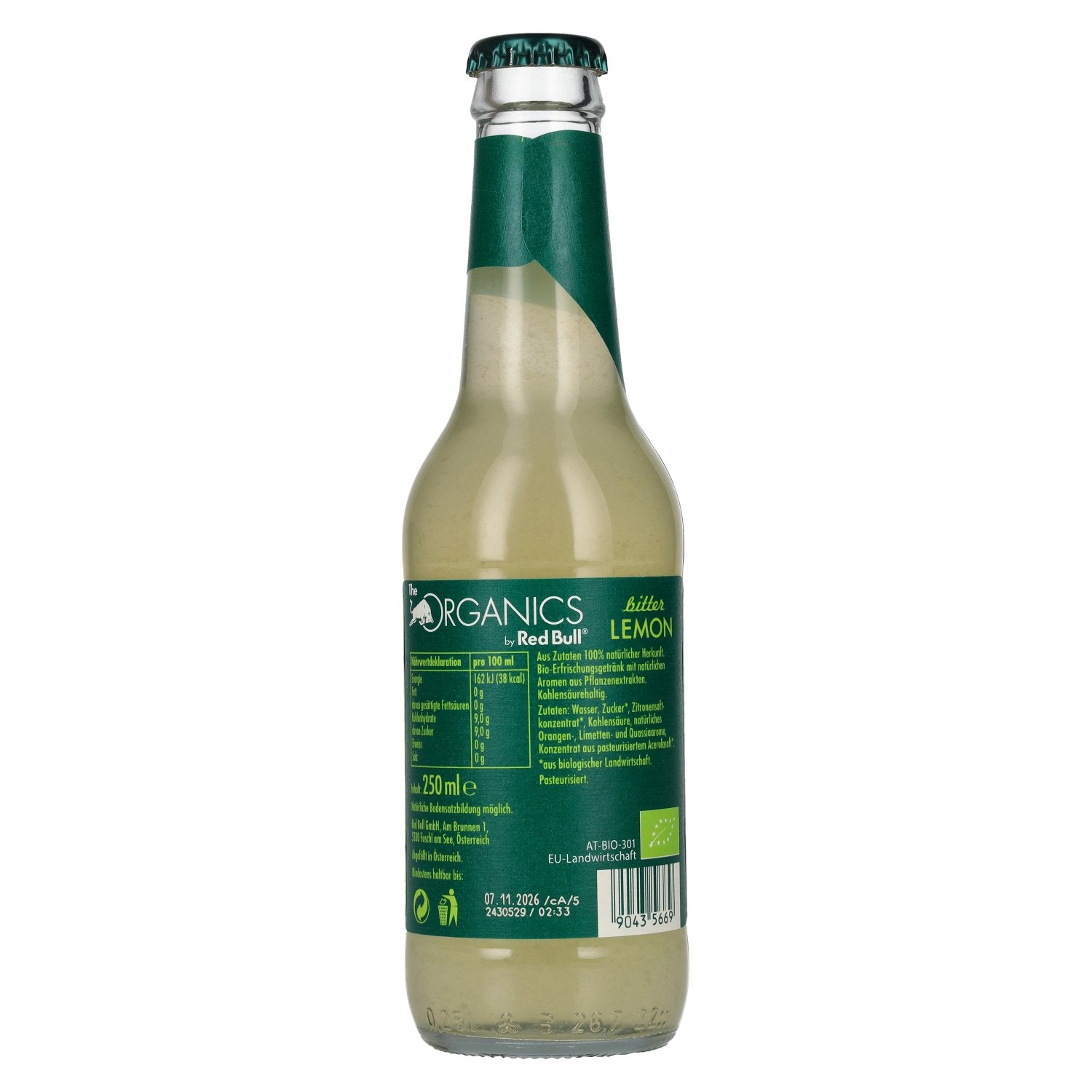 Red Bull Organics by Red Bull Amer LEMON 0,25l