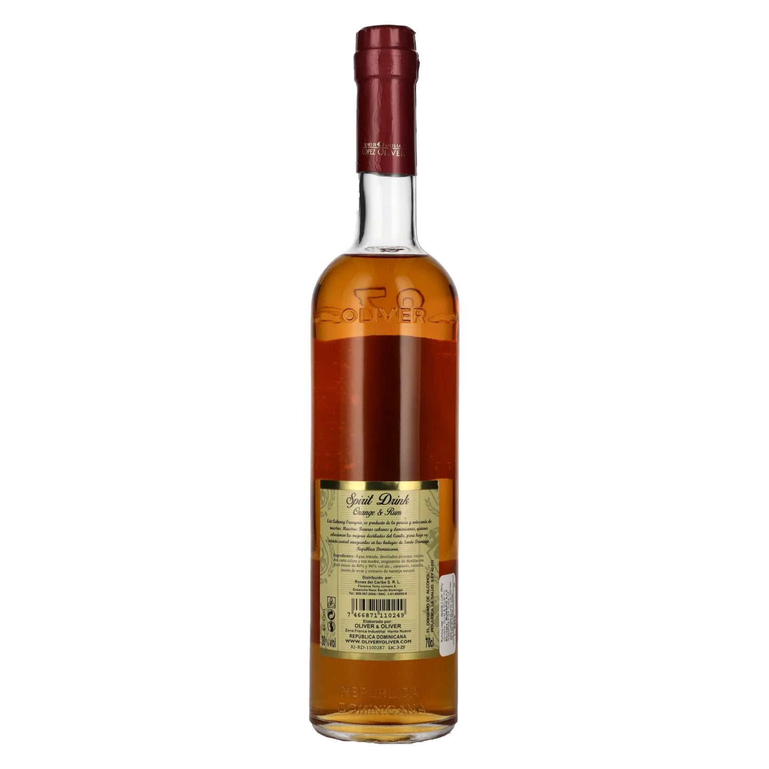 Cubaney Orangerie Spirit Drink 30% Vol. 0,7l