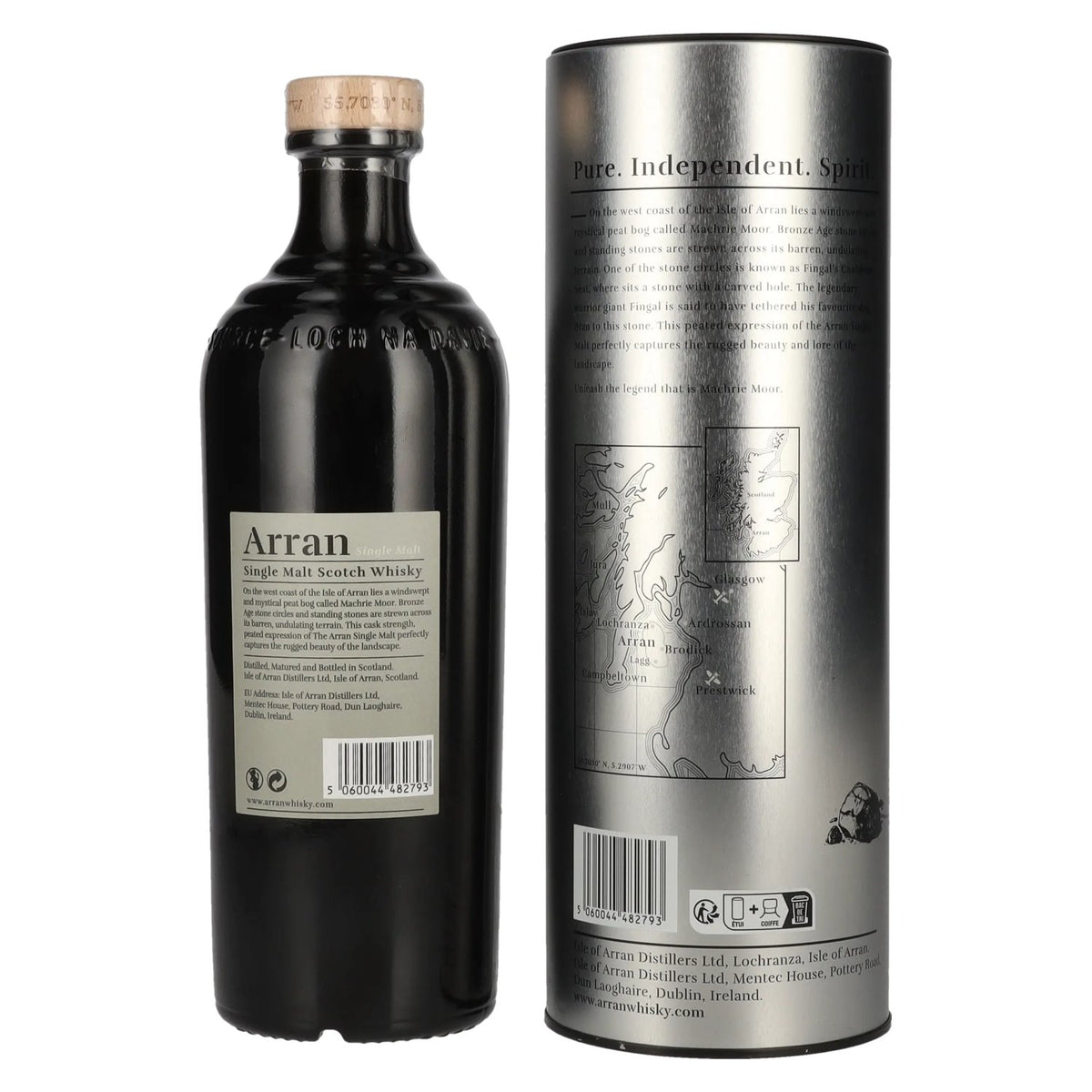 Arran MACHRIE MOOR The Peated Lochranza Malt CASK STRENGTH 56,2% Vol. 0,7l in Tinbox