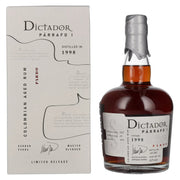 Dictador PÁRRAFO I 24 Years Old PARDO Vintage 1998 43% vol. 0,7l en boîte cadeau