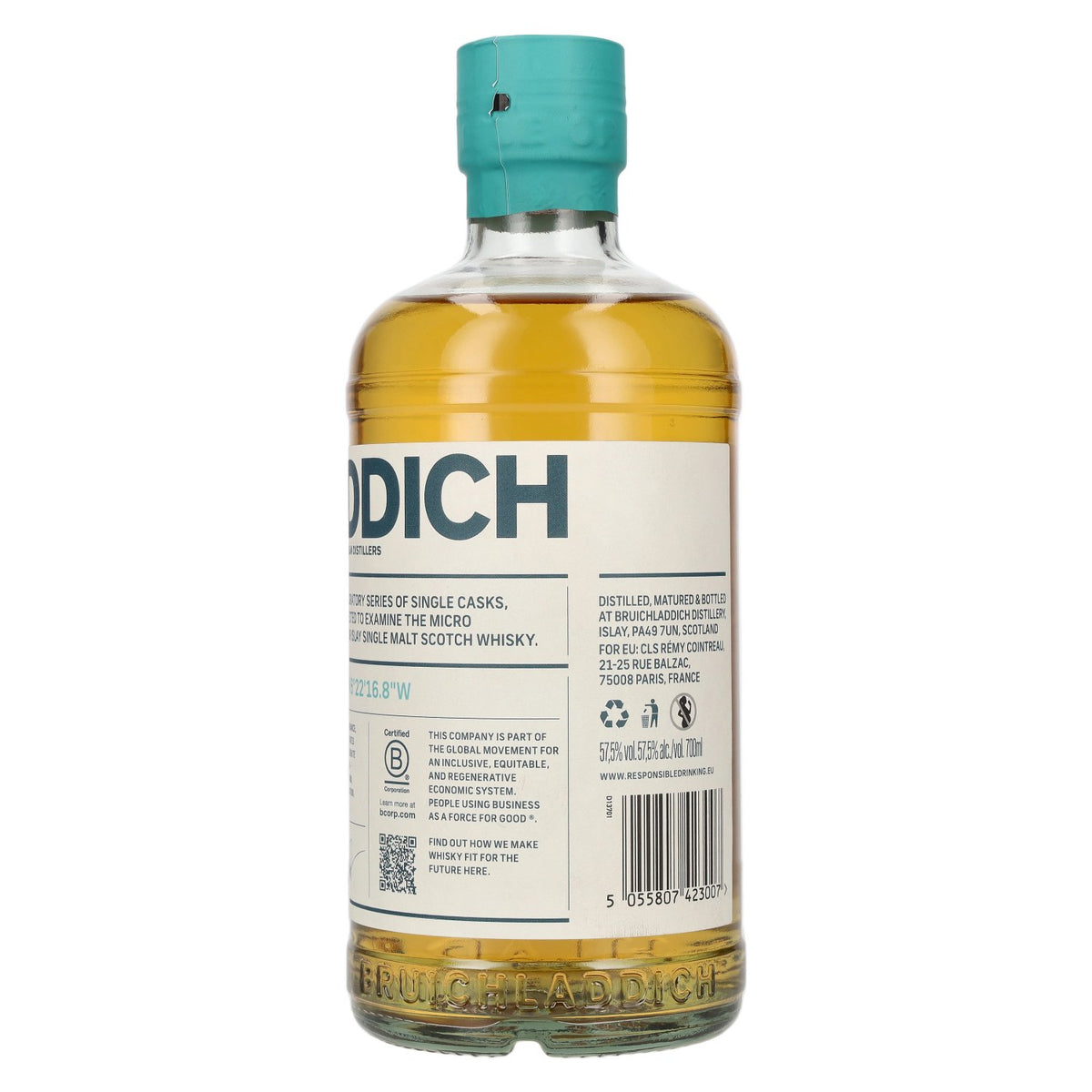 Bruichladdich MICRO-PROVENANCE Single Cask #0715 Islay Single Malt 57.5% vol. 0.7l