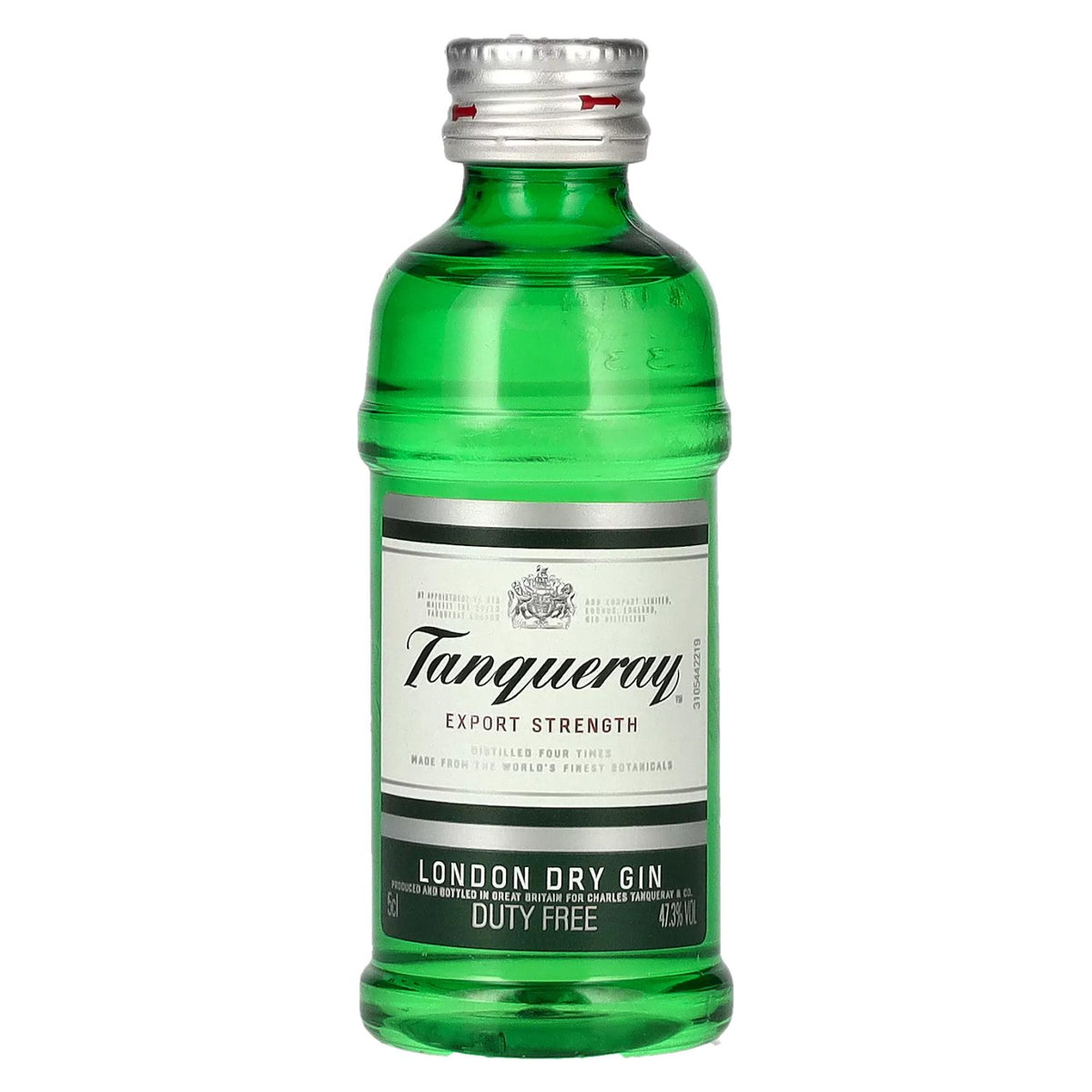 Tanqueray LONDON DRY GIN Importé 47,3 % vol. 0,05 l PET