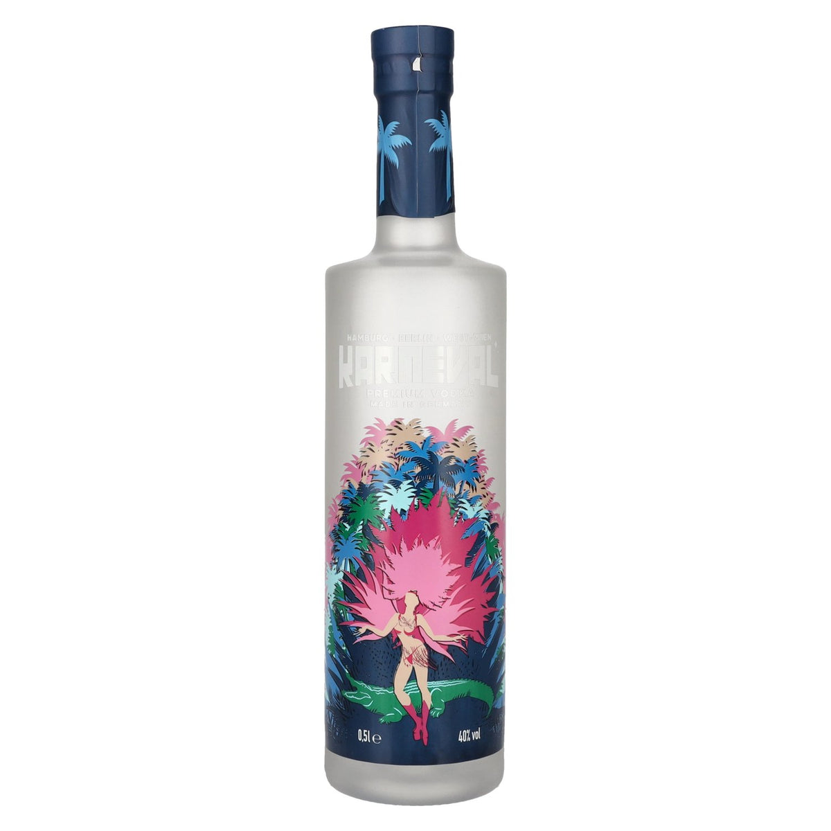 KARNEVAL Premium Vodka Bonez MC &amp; RAF Camora 40% Vol. 0,5l