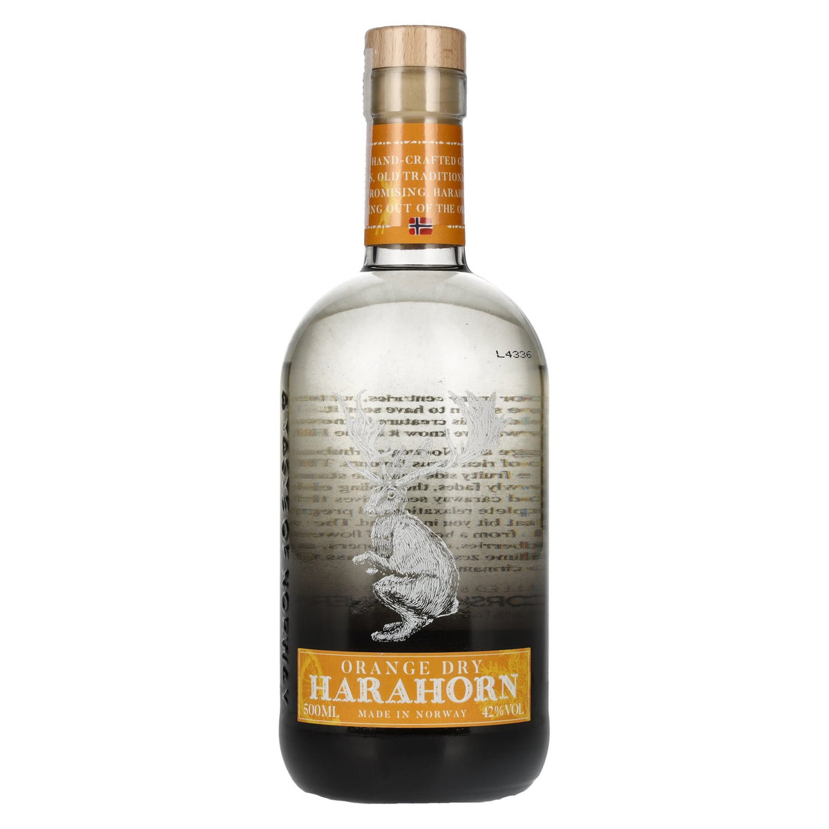 Harahorn Norwegian Orange Dry Gin 42% vol. 0,5l