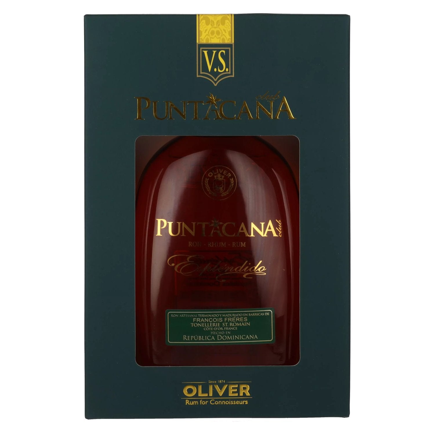 Puntacana Club Espléndido Ron 38% Vol. 0,7l in Geschenkbox