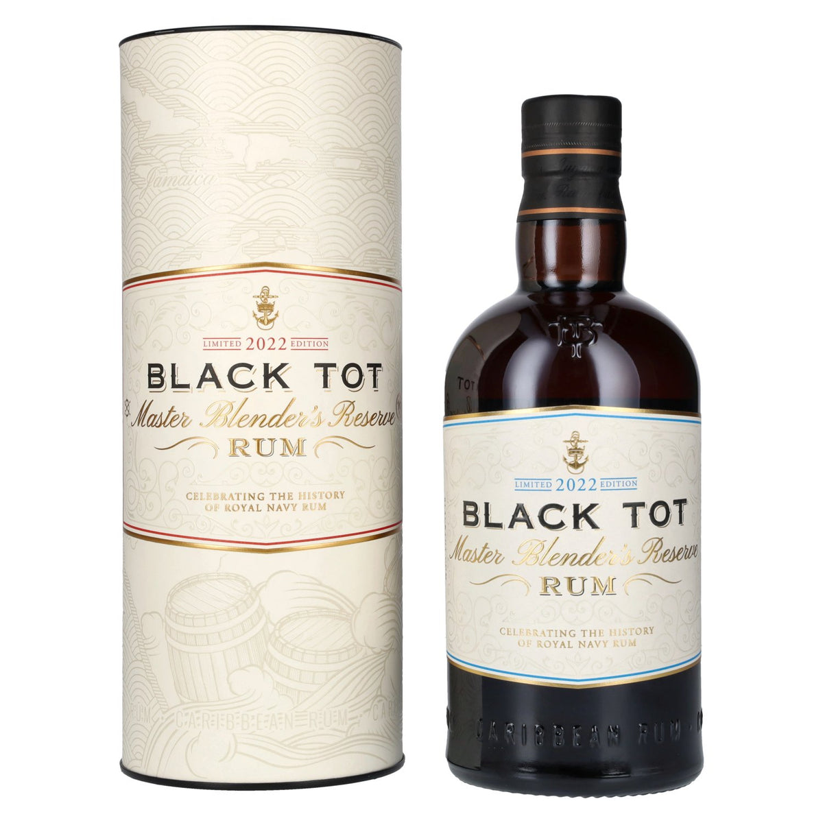 Black Tot Master Blender's Reserve Rum Limited Edition 2022 54,5% Vol. 0,7l in gift box
