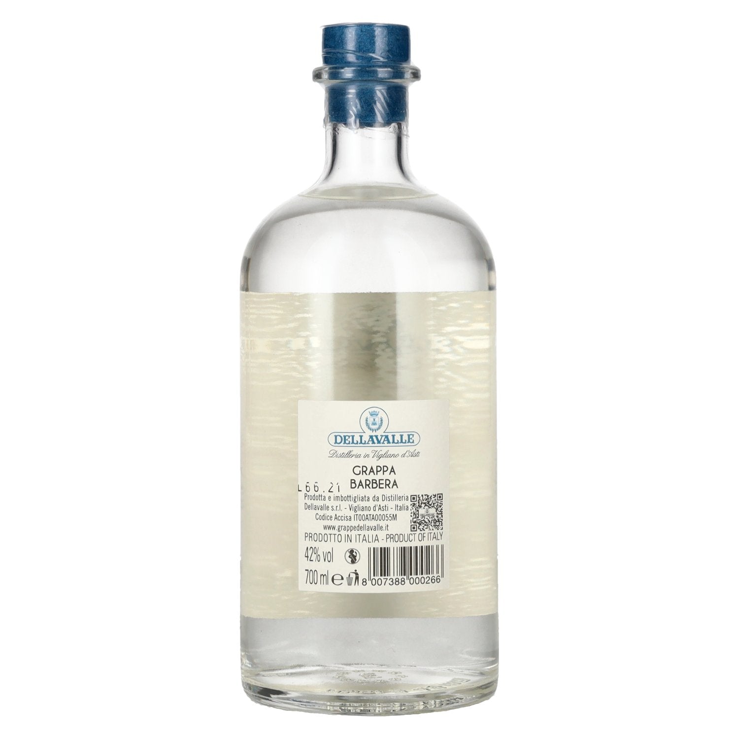 Dellavalle GRAPPA BARBERA 42% vol. 0,7l