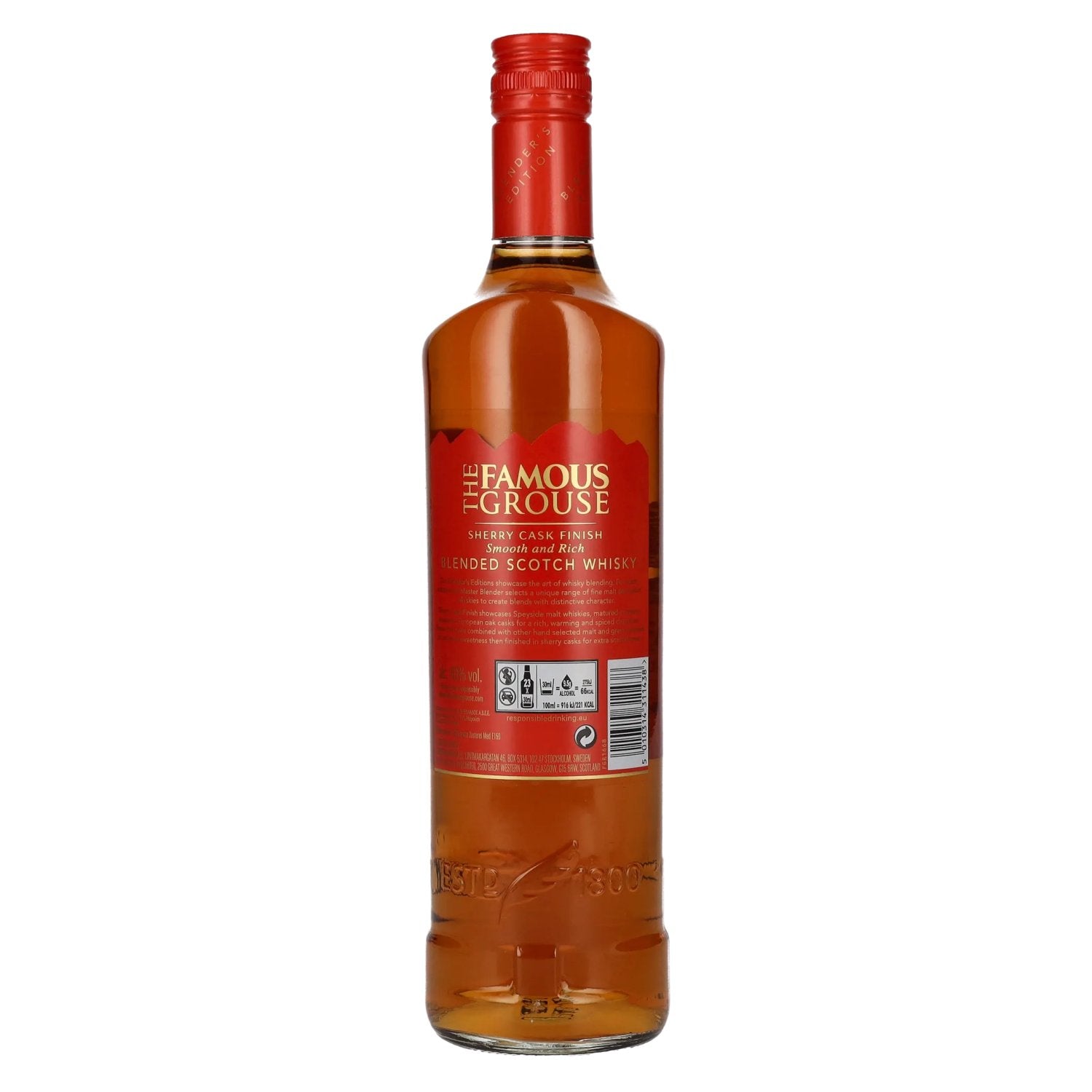 The Famous Grouse Sherry Cask Finish Blended Scotch Whisky 40% Vol. 0,7l