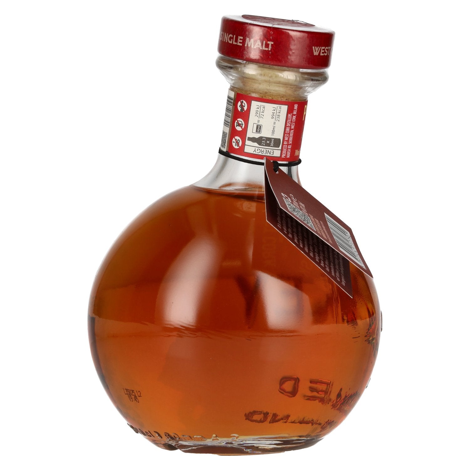 West Cork MARITIME Single Malt Irish Whiskey PORT CASK FINISHED Limited Edition 43% Vol. 0,7l