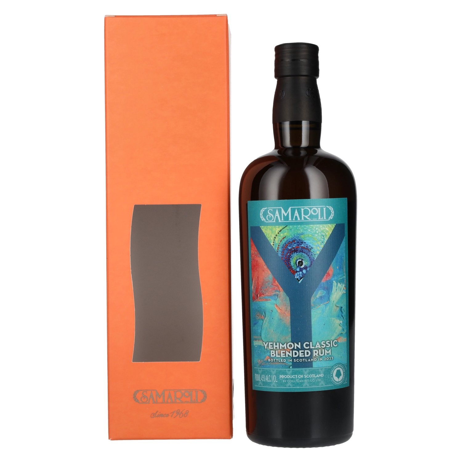 Samaroli Yehmon Classic Blended Rum 2023 45% Vol. 0,7l in Geschenkbox