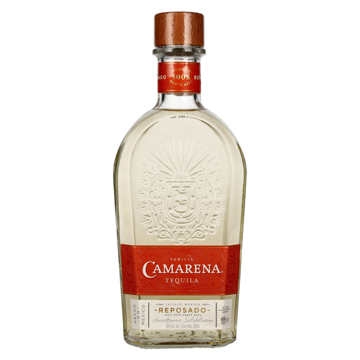 Familia Camarena Tequila Reposado 38% vol. 0,7l