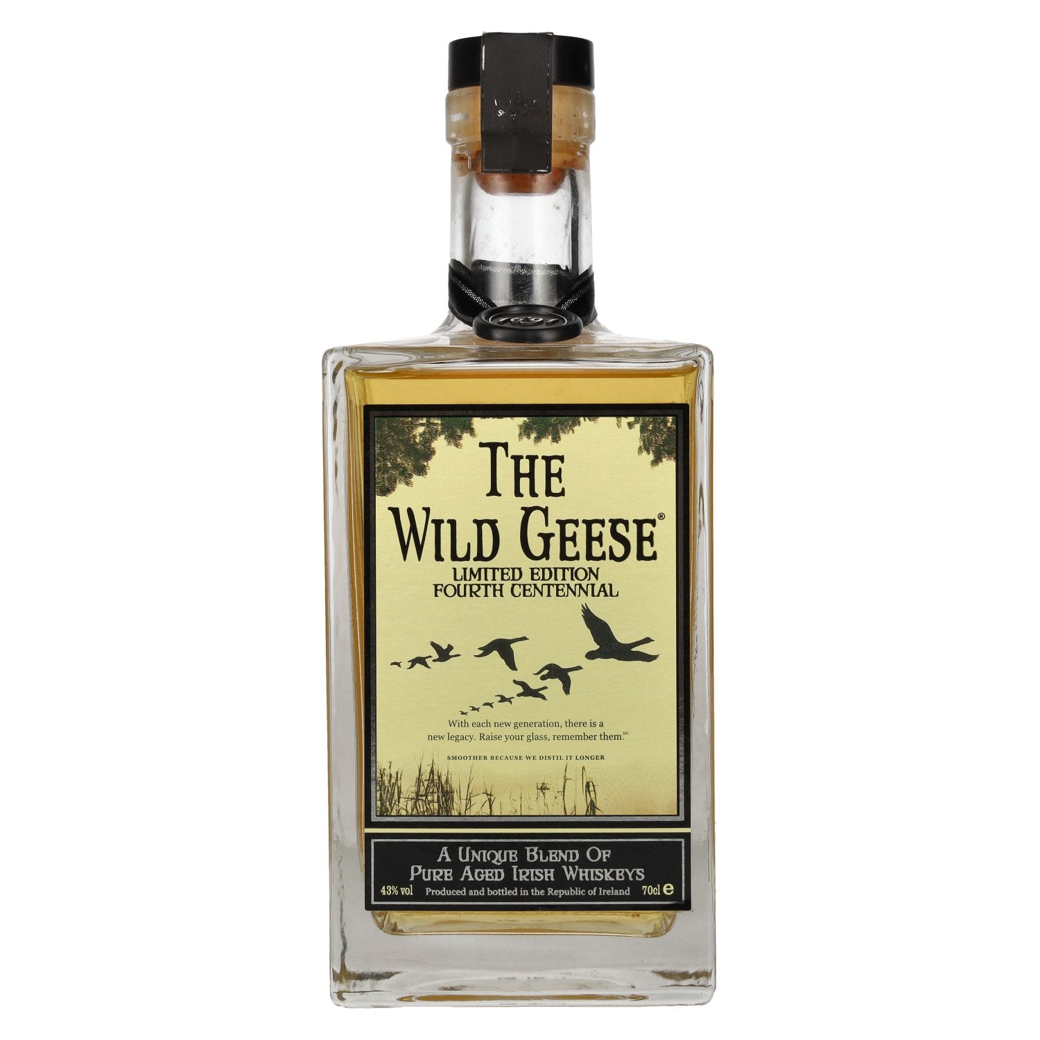 The Wild Geese Unique Blend Pure Aged Irish Whiskey Limited Edition 43% vol. 0,7l