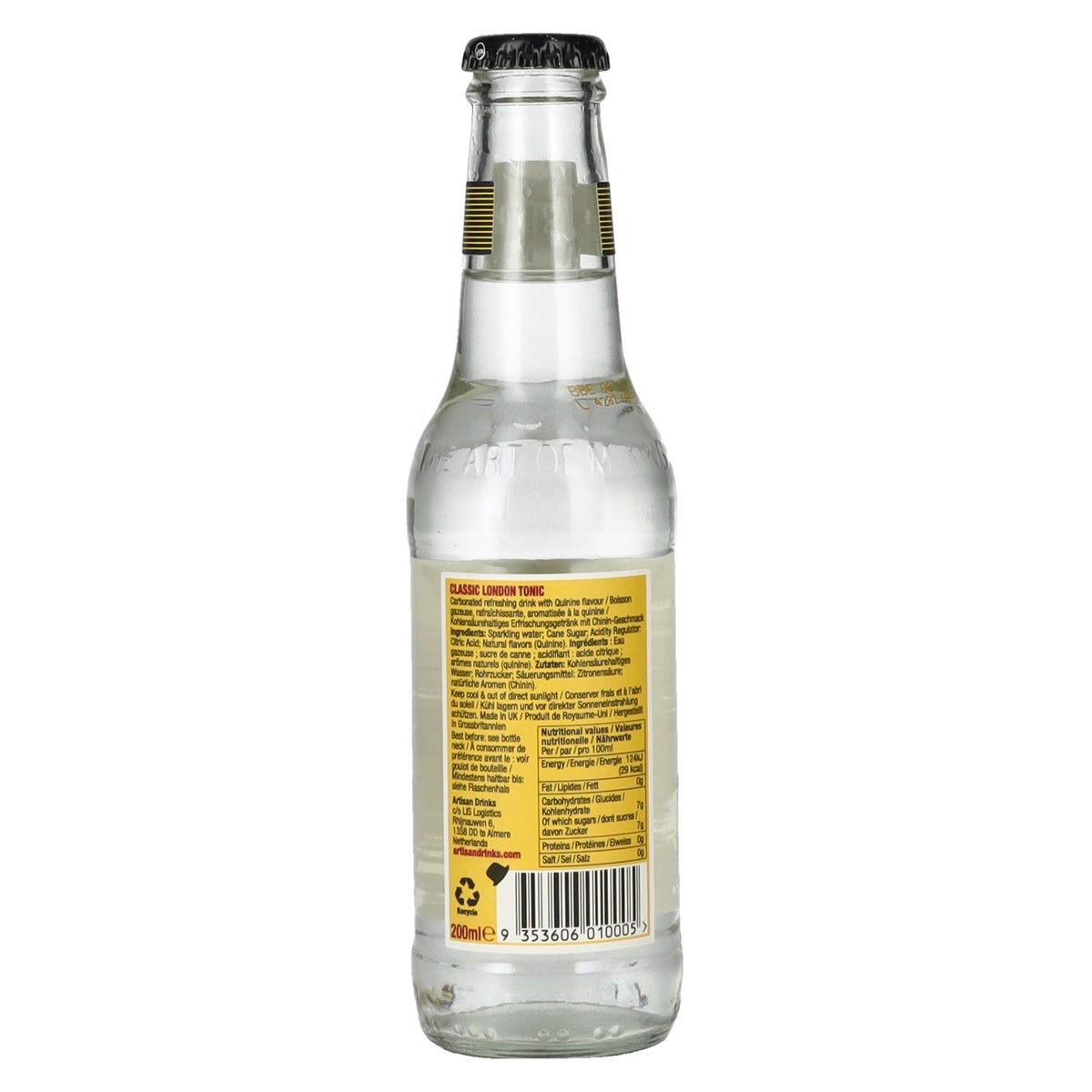 The Artisan Classic London Tonic 0.2l