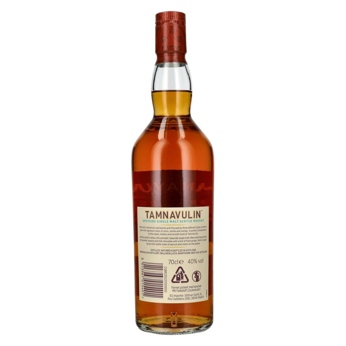 Tamnavulin SHERRY CASK Speyside Single Malt Scotch Whisky 40% Vol. 0,7l