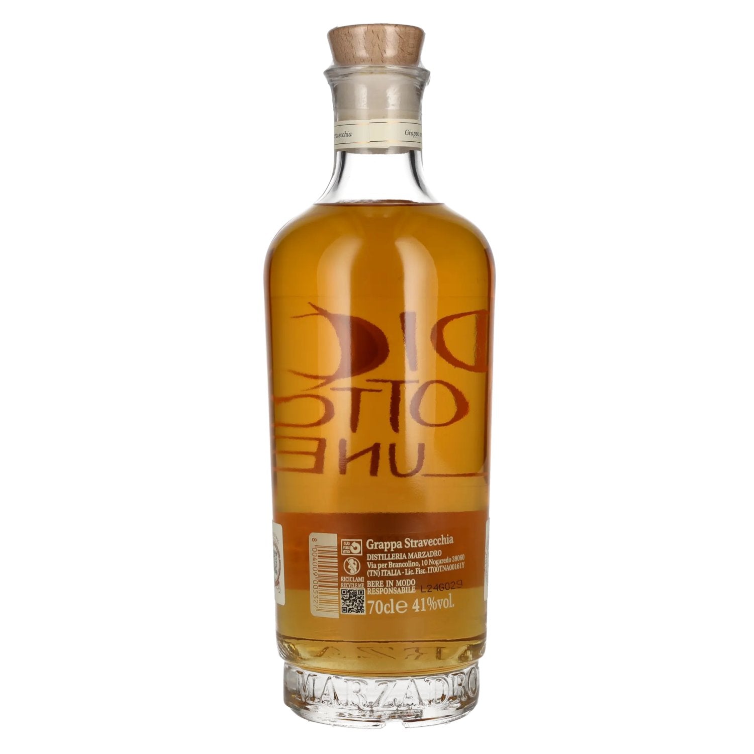 Marzadro DICIOTTO LUNE Grappa Stravecchia 41% vol. 0,7l